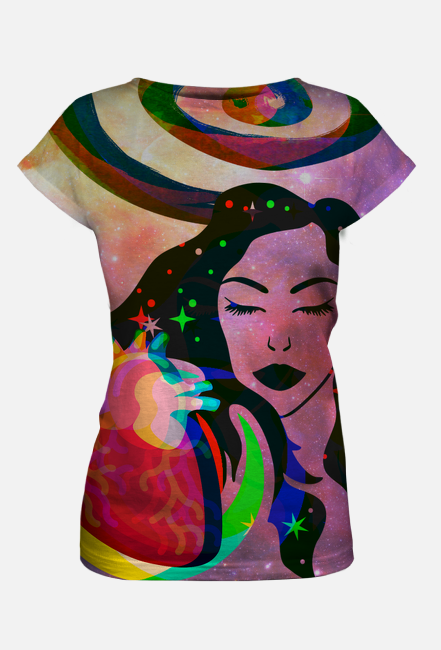 Koszulka damska (FP) - Cosmic Girl