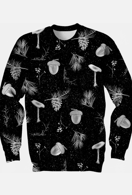 Bluza - zimowy las