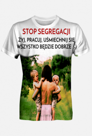 Fullprint kobieta obóz Stop Segregacji Wolność