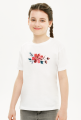 Koszulka z krótkim rękawem dla dziewczynki - KWIAT