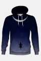 Bluza z kapturem - nocne niebo