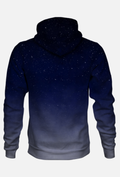 Bluza z kapturem - nocne niebo