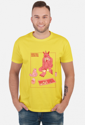 Męska Koszulka Niebrzydkiej Dziewczyny