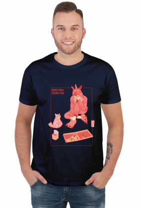 Męska Koszulka Niebrzydkiej Dziewczyny