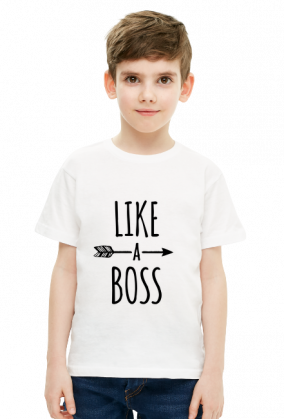Koszulka dziecięca LIKE A BOSS