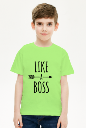 Koszulka dziecięca LIKE A BOSS