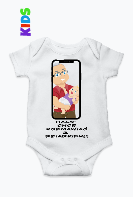 Chce rozmawiać z dziadkiem