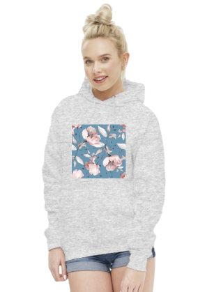 Bluza z nadrukiem kwiatów