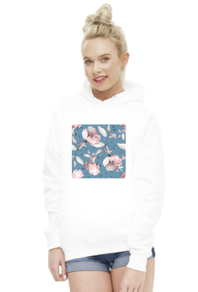 Bluza z nadrukiem kwiatów