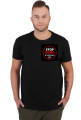 T-shirt czarny - małe logo