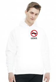 Bluza biała - małe logo