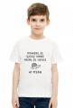 T-shirt dziecięcy z cytatem ŻÓŁW