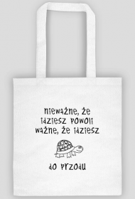 Torba na zakupy z cytatem