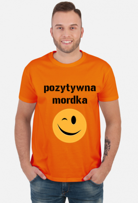 Koszulka męska pozytywna mordka