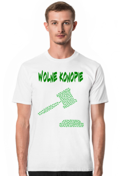 Koszulka męska wolne konopie