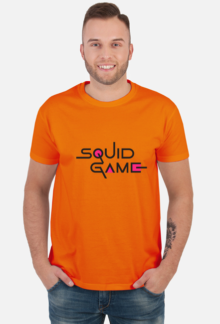 T-Shirt Koszulka męska Squid Game Logo