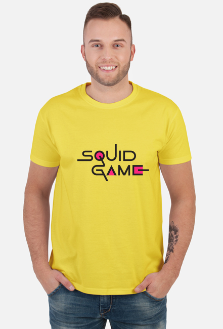 T-Shirt Koszulka męska Squid Game Logo