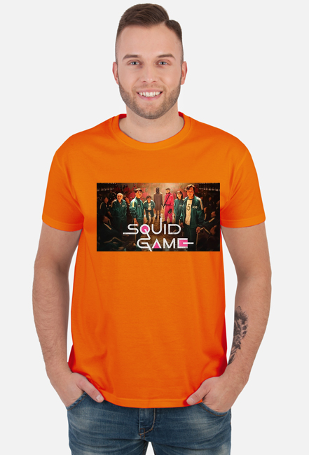 T-Shirt Koszulka męska Squid Game Logo