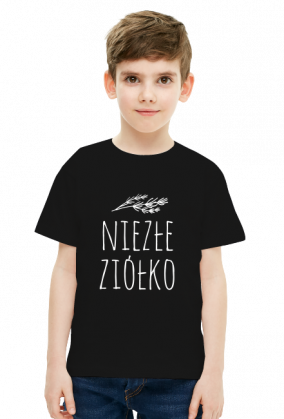 T-shirt dziecięcy NIEZŁE ZIÓŁKO