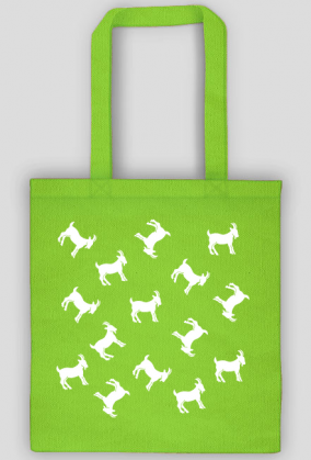 Białe koziołki na ramię