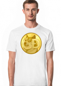Koszulka Dogecoin Bitcoin Krypto