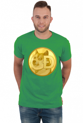 Koszulka Dogecoin Bitcoin Krypto