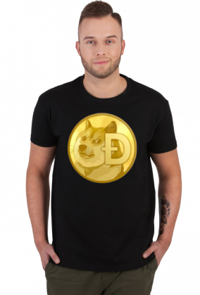 Koszulka Dogecoin Bitcoin Krypto