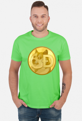 Koszulka Dogecoin Bitcoin Krypto