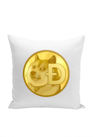 Poduszka Dogecoin Bitcoin Krypto BTC