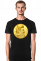Koszulka Slim Dogecoin Bitcoin Krypto BTC
