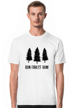 T-shirt męski RUN FOREST RUN