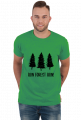 T-shirt męski RUN FOREST RUN