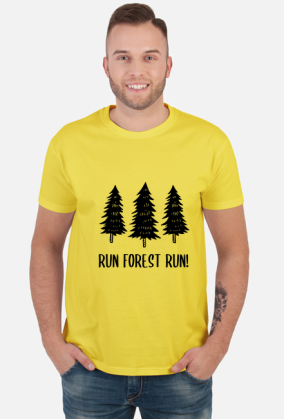 T-shirt męski RUN FOREST RUN