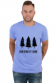 T-shirt męski RUN FOREST RUN