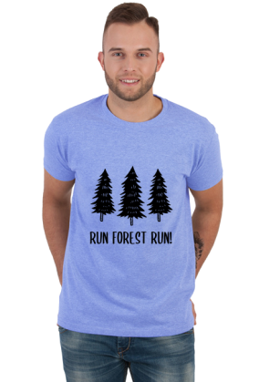 T-shirt męski RUN FOREST RUN