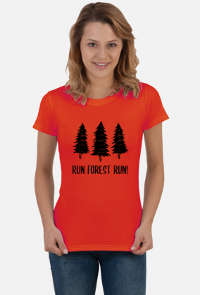 T-shirt RUN FOREST RUN