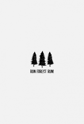 T-shirt RUN FOREST RUN