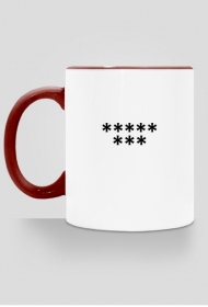 Kubek je#$ć pis kolor