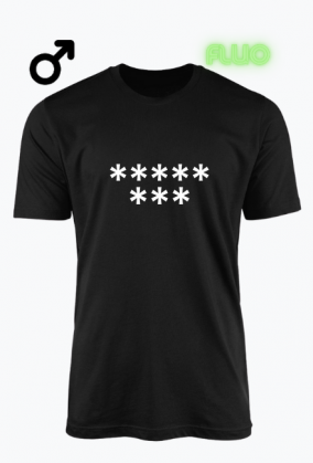 Koszulka FLUO męska JE%@Ć pis