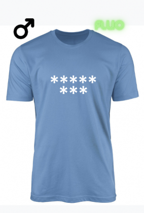 Koszulka FLUO męska JE%@Ć pis