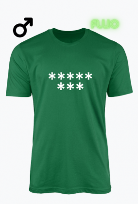 Koszulka FLUO męska JE%@Ć pis