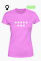 Koszulka FLUO damska JE%@Ć pis