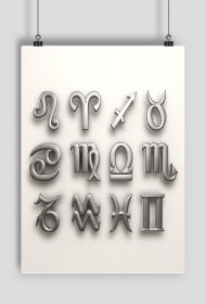 Znaki zodiaku - alfabet