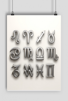 Znaki zodiaku - alfabet