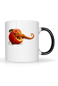 Mug monster pumpkin