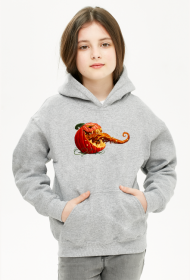 Girl blouse monster pumpkin