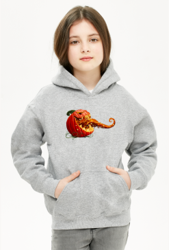 Girl blouse monster pumpkin