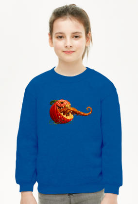 Girl blouse monster pumpkin 2