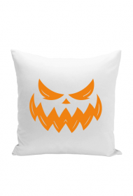 Monster pumpkin pillow