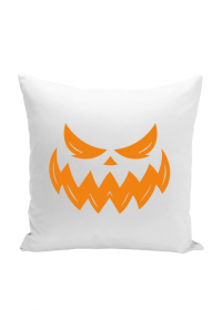 Monster pumpkin pillow